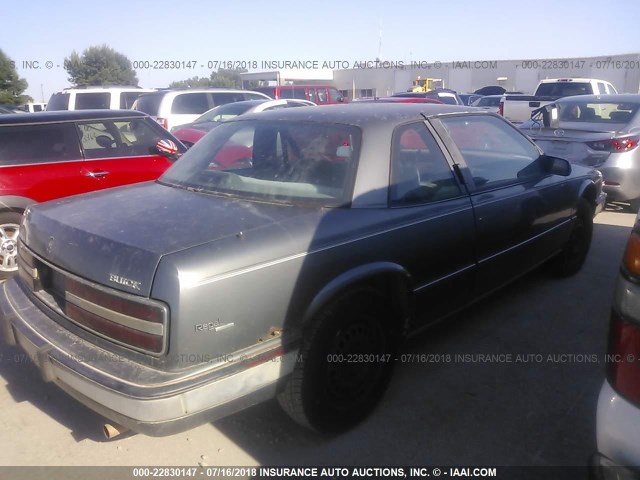 2G4WD14WXJ1474638 - 1988 BUICK REGAL LIMITED GRAY photo 4
