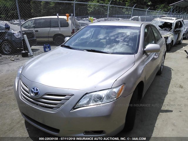 4T1BE46K07U544359 - 2007 TOYOTA CAMRY NEW GENERAT CE/LE/XLE/SE GOLD photo 2