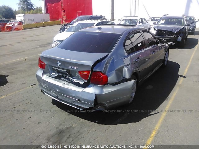 WBAPH5C52BF093774 - 2011 BMW 328 I SULEV GRAY photo 4