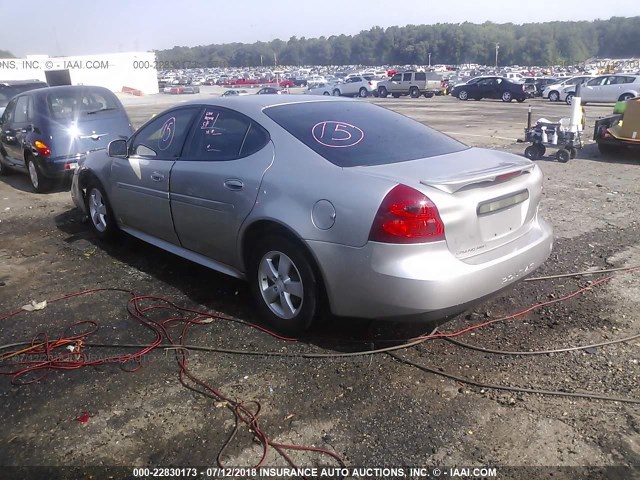 2G2WP552381155045 - 2008 PONTIAC GRAND PRIX SILVER photo 3