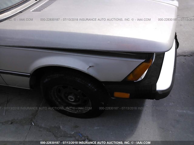 WBAAG330XD9009851 - 1983 BMW 320 I TAN photo 6
