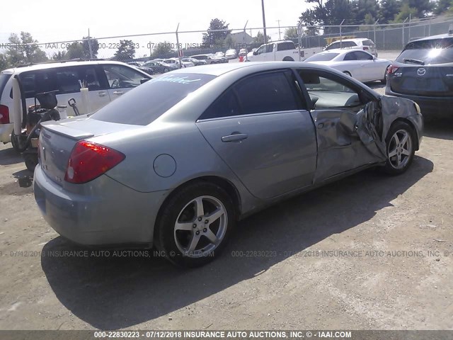 1G2ZG58N674262936 - 2007 PONTIAC G6 SE Light Blue photo 4