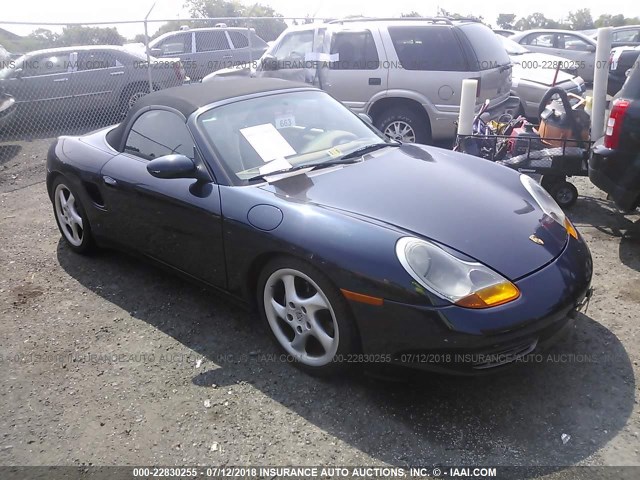 WP0CA2983XU625106 - 1999 PORSCHE BOXSTER Dark Blue photo 1