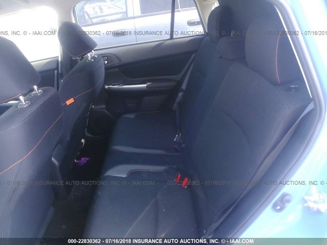 JF2GPABCXG8205118 - 2016 SUBARU CROSSTREK PREMIUM Көк фото 8