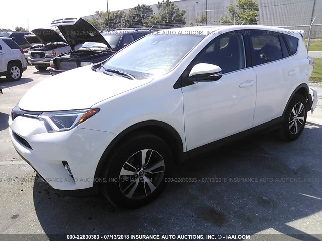 2T3WFREV1JW412927 - 2018 TOYOTA RAV4 ADVENTURE/XLE 白色 照片 2