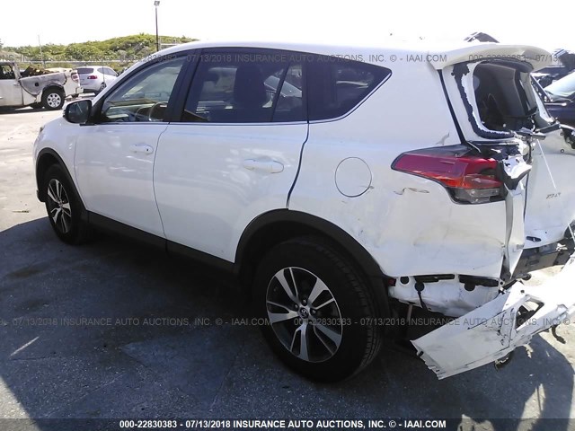 2T3WFREV1JW412927 - 2018 TOYOTA RAV4 ADVENTURE/XLE 白色 照片 3