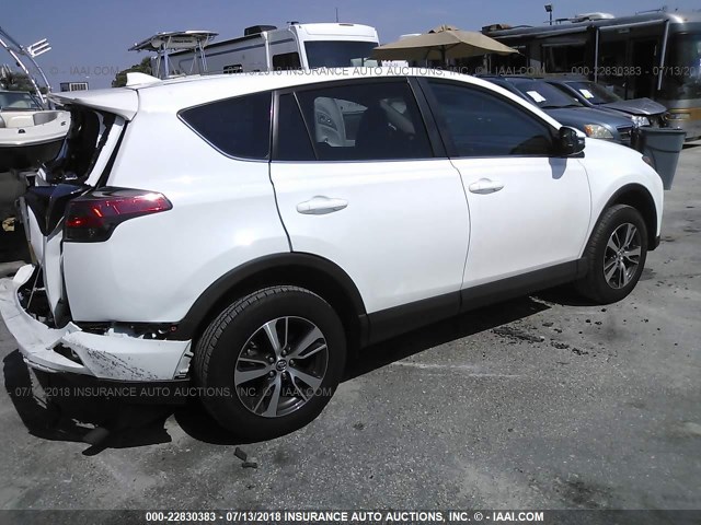 2T3WFREV1JW412927 - 2018 TOYOTA RAV4 ADVENTURE/XLE 白色 照片 4