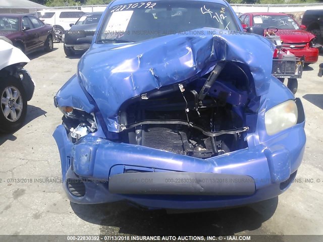 3GNDA13D78S578000 - 2008 CHEVROLET HHR LS Mavi foto 6