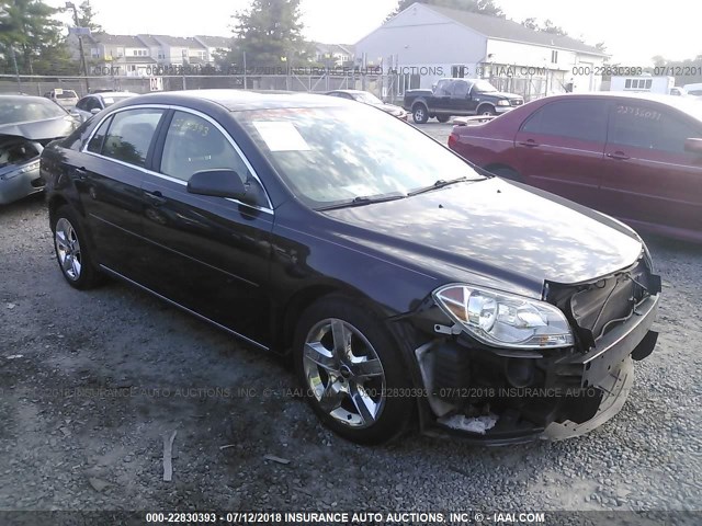 1G1ZC5EB3AF222643 - 2010 CHEVROLET MALIBU 1LT 黑色 照片 1