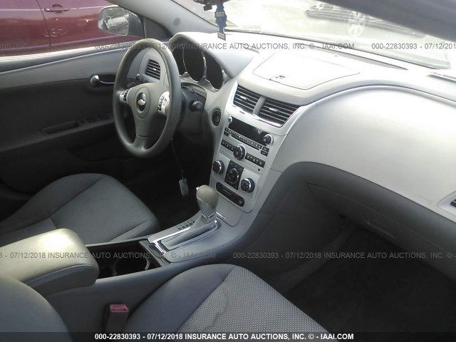 1G1ZC5EB3AF222643 - 2010 CHEVROLET MALIBU 1LT 黑色 照片 5