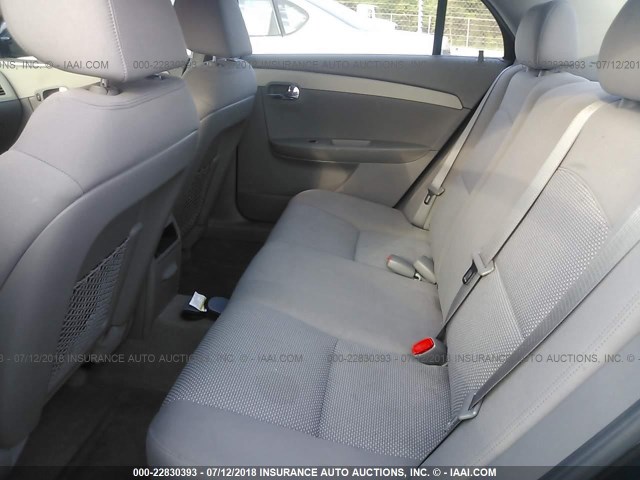 1G1ZC5EB3AF222643 - 2010 CHEVROLET MALIBU 1LT 黑色 照片 8