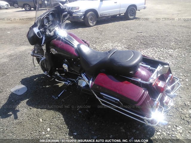 1HD1FCW176Y644625 - 2006 HARLEY-DAVIDSON FLHTCUI RED photo 3