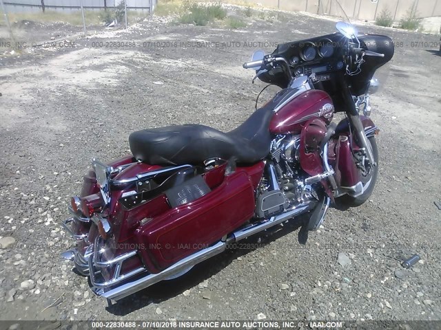 1HD1FCW176Y644625 - 2006 HARLEY-DAVIDSON FLHTCUI RED photo 4