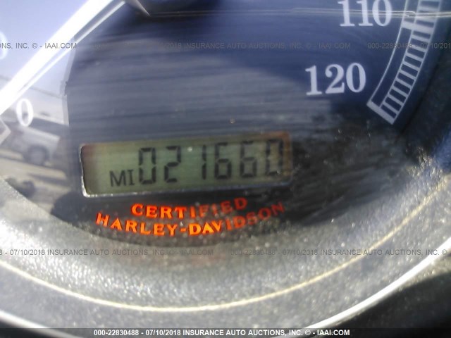 1HD1FCW176Y644625 - 2006 HARLEY-DAVIDSON FLHTCUI RED photo 7