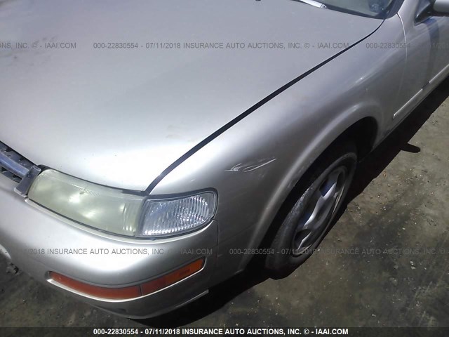 JN1CA21D0XM417552 - 1999 NISSAN MAXIMA GLE/GXE/SE GOLD photo 6