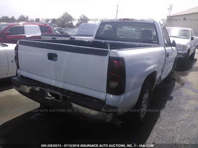 1GCEC14X34Z280668 - 2004 CHEVROLET SILVERADO C1500 WHITE photo 4