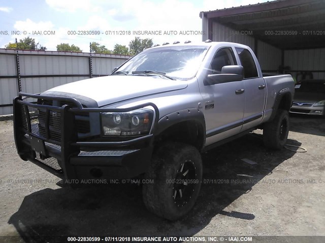 1D7KS28C07J536146 - 2007 DODGE RAM 2500 ST/SLT GRAY photo 2