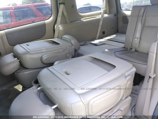 5GADV33127D155632 - 2007 BUICK TERRAZA CXL GOLD photo 8