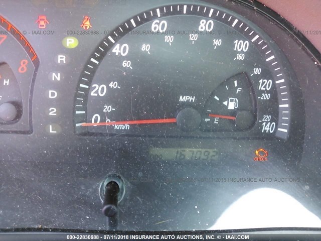 4T1BE32K02U525500 - 2002 TOYOTA CAMRY LE/XLE/SE 银色 照片 7