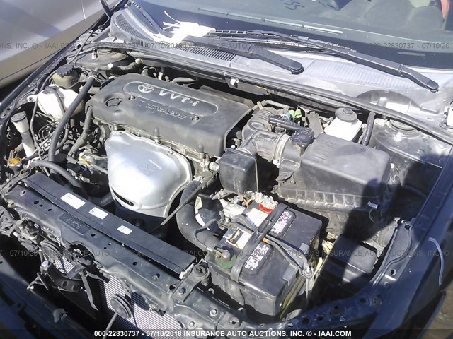 JTKDE177X50049377 - 2005 TOYOTA SCION TC 黑色 照片 10