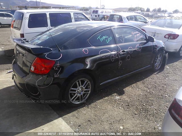 JTKDE177X50049377 - 2005 TOYOTA SCION TC 黑色 照片 4