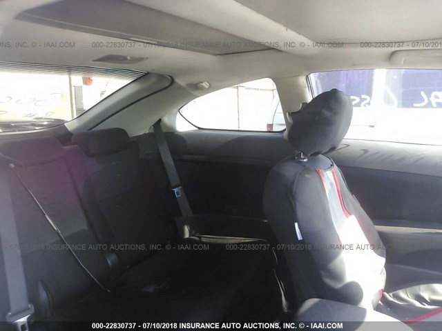 JTKDE177X50049377 - 2005 TOYOTA SCION TC 黑色 照片 8