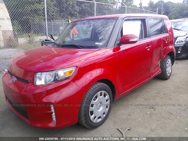 JTLZE4FE4EJ063109 - 2014 TOYOTA SCION XB Қызыл фото 2