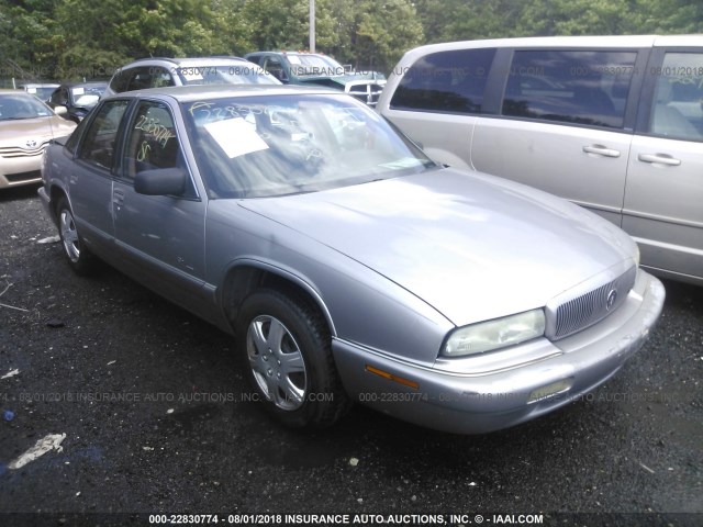 2G4WB52M1T1471340 - 1996 BUICK REGAL CUSTOM GRAY photo 1