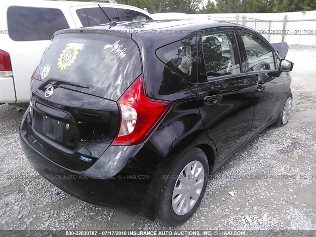 3N1CE2CP3GL379112 - 2016 NISSAN VERSA NOTE S/S PLUS/SV/SL/SR BLACK photo 4