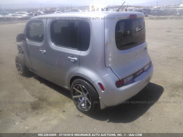 JN8AZ2KR4BT211032 - 2011 NISSAN CUBE S/SL/KROM SILVER photo 3