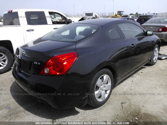 1N4AL24E18C219949 - 2008 NISSAN ALTIMA 2.5S BLACK photo 4