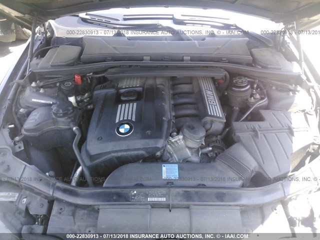 WBAVC93588K043491 - 2008 BMW 328 XI BLACK photo 10