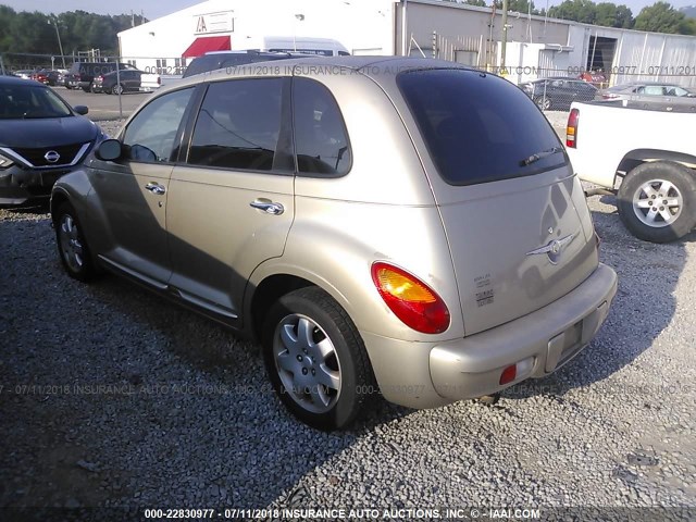 3C4FY58B43T571245 - 2003 CHRYSLER PT CRUISER TOURING TAN photo 3