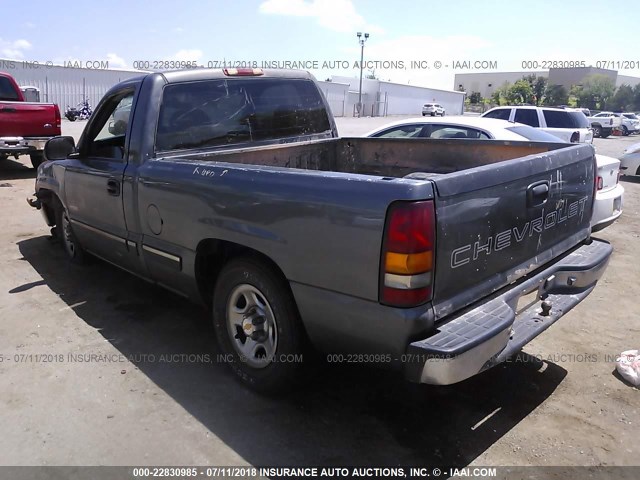 1GCEC14W61Z239860 - 2001 CHEVROLET SILVERADO C1500 GRAY photo 3