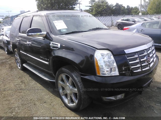 1GYFK43599R218072 - 2009 CADILLAC ESCALADE HYBRID BLACK photo 1