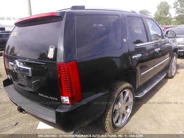 1GYFK43599R218072 - 2009 CADILLAC ESCALADE HYBRID BLACK photo 4