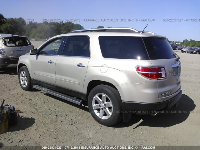 5GZER23788J137868 - 2008 SATURN OUTLOOK XR ოქროსფერი ფოტო 3