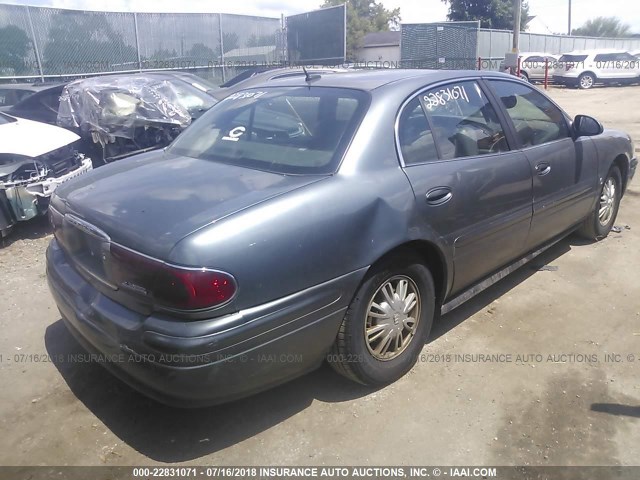 1G4HR54KX5U186966 - 2005 BUICK LESABRE LIMITED GRAY photo 4