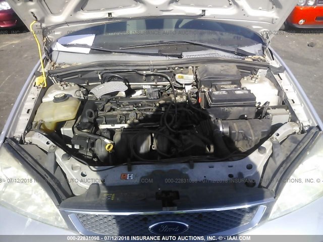 1FAFP34N97W351371 - 2007 FORD FOCUS ZX4/S/SE/SES 银色 照片 10