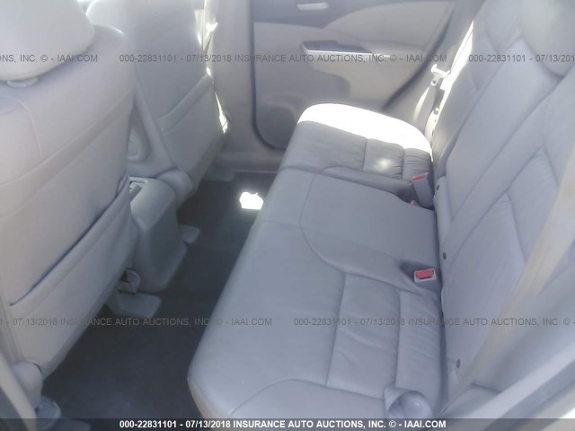 5J6RM3H70DL029902 - 2013 HONDA CR-V EXL SILVER photo 8