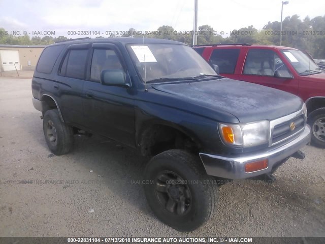 JT3HN86R7W0167784 - 1998 TOYOTA 4RUNNER SR5 GREEN photo 1