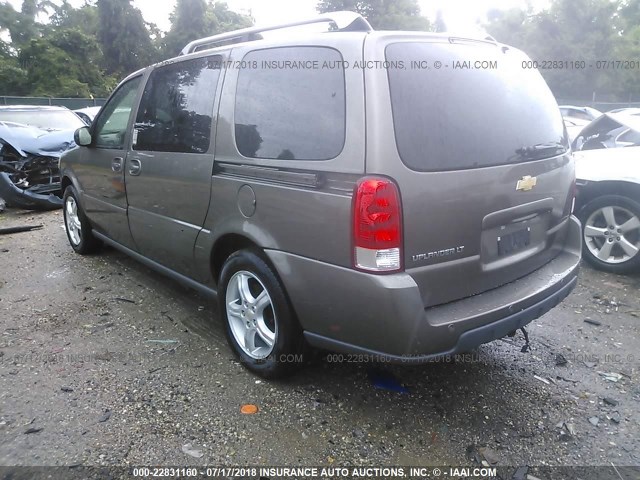 1GNDV33L75D295292 - 2005 CHEVROLET UPLANDER LT BROWN photo 3