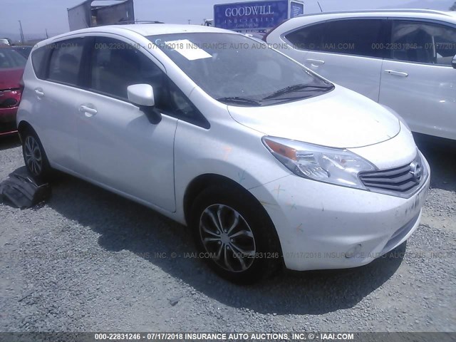 3N1CE2CP4GL362898 - 2016 NISSAN VERSA NOTE S/S PLUS/SV/SL/SR WHITE photo 1