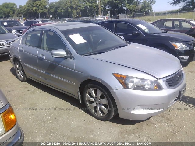 JHMCP26818C036726 - 2008 HONDA ACCORD EXL SILVER photo 1