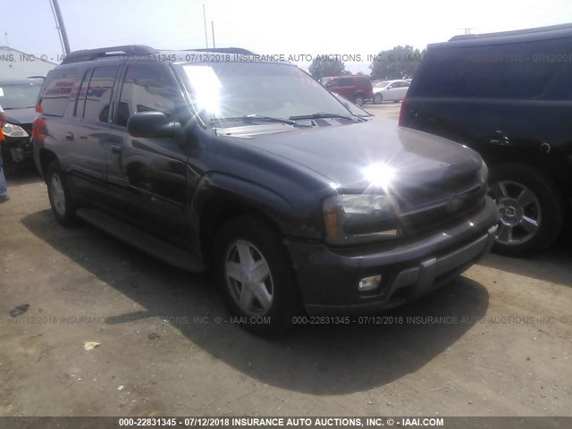 1GNET16S936209208 - 2003 CHEVROLET TRAILBLAZER EXT GRAY photo 1