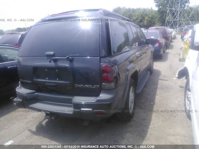 1GNET16S936209208 - 2003 CHEVROLET TRAILBLAZER EXT GRAY photo 4