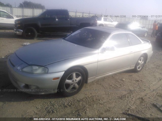 JT8CD32Z1Y1006960 - 2000 LEXUS SC 300 SILVER photo 2