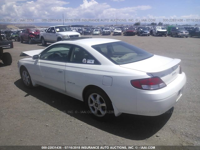 2T1CF28P71C539294 - 2001 TOYOTA CAMRY SOLARA SE/SLE თეთრი ფოტო 3