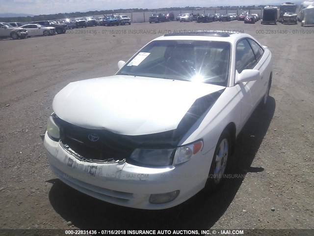 2T1CF28P71C539294 - 2001 TOYOTA CAMRY SOLARA SE/SLE თეთრი ფოტო 6