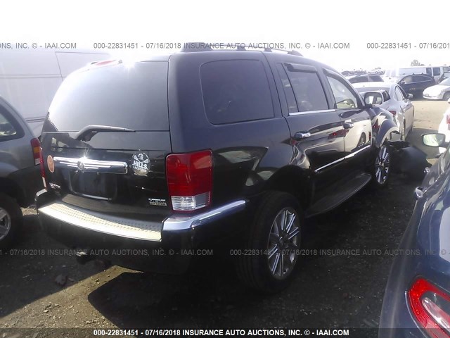 1A8HW58278F148846 - 2008 CHRYSLER ASPEN LIMITED BLACK photo 4